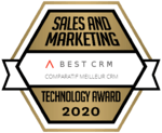 Simple CRM a été nominé meilleur logiciel CRM Européen.
